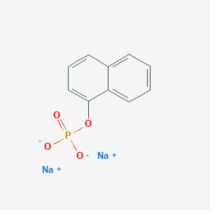 molecular formula C10H7Na2O4P B1329434 Disodium naphthyl phosphate CAS No. 2183-17-7