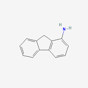 molecular formula C13H11N B1329445 1-氨基芴 CAS No. 6344-63-4
