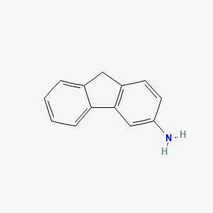molecular formula C13H11N B1329446 9H-Fluoren-3-amine CAS No. 6344-66-7
