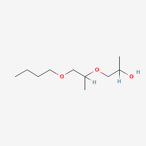 molecular formula C10H22O3 B1329455 1-(2-丁氧基-1-甲基乙氧基)丙烷-2-醇 CAS No. 29911-28-2