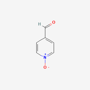 molecular formula C6H5NO2 B1329458 Isonicotinaldehyde 1-oxide CAS No. 7216-42-4
