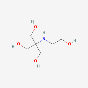 molecular formula C6H15NO4 B1329460 2-((2-Hydroxyethyl)amino)-2-(hydroxymethyl)propane-1,3-diol CAS No. 7343-51-3