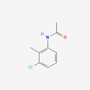 molecular formula C9H10ClNO B1329463 N-(3-Chloro-2-methylphenyl)acetamide CAS No. 7463-35-6