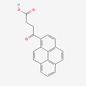 molecular formula C20H14O3 B1329464 4-Oxo-4-pyren-1-yl-butyric acid CAS No. 7499-60-7