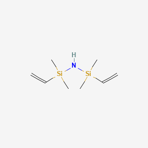 molecular formula C8H19NSi2 B1329466 1,1,3,3-Tetramethyl-1,3-divinyldisilazane CAS No. 7691-02-3