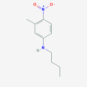 molecular formula C11H16N2O2 B13294751 N-butyl-3-methyl-4-nitroaniline 