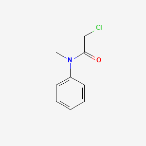 molecular formula C9H10ClNO B1329478 2-Chloro-N-methyl-N-phenylacetamide CAS No. 2620-05-5