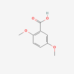 molecular formula C9H10O4 B1329482 2,5-Dimethoxybenzoic acid CAS No. 2785-98-0