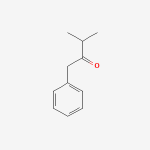 molecular formula C11H14O B1329488 Benzyl isopropyl ketone CAS No. 2893-05-2