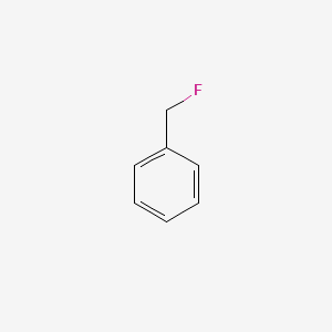 molecular formula C7H7F B1329493 Benzyl fluoride CAS No. 350-50-5