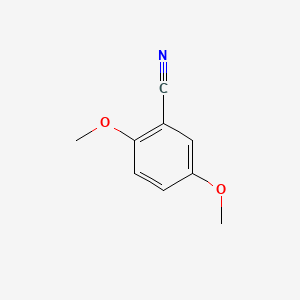 molecular formula C9H9NO2 B1329510 2,5-Dimethoxybenzonitrile CAS No. 5312-97-0