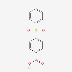 molecular formula C13H10O4S B1329515 4-Benzenesulfonylbenzoic acid CAS No. 5361-54-6