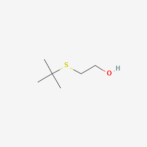 molecular formula C6H14OS B1329518 2-(tert-Butylthio)ethanol CAS No. 5396-50-9