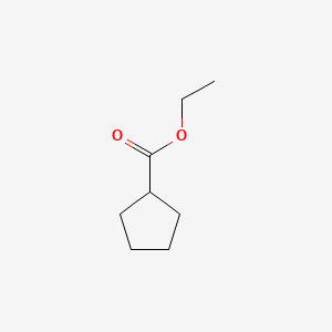 molecular formula C8H14O2 B1329522 环戊烷甲酸乙酯 CAS No. 5453-85-0