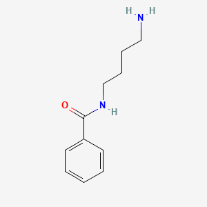 B1329529 N-(4-Aminobutyl)benzamide CAS No. 5692-23-9