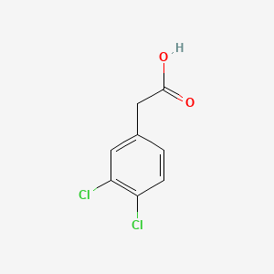 molecular formula C8H6Cl2O2 B1329532 3,4-Dichlorophenylacetic acid CAS No. 5807-30-7
