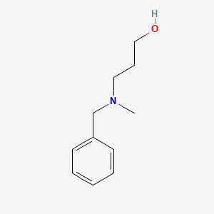 molecular formula C11H17NO B1329533 3-(Benzylmethylamino)-1-propanol CAS No. 5814-42-6
