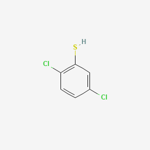molecular formula C6H4Cl2S B1329535 2,5-Dichlorobenzenethiol CAS No. 5858-18-4