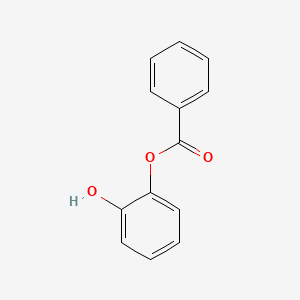 molecular formula C13H10O3 B1329536 2-Hydroxyphenyl benzoate CAS No. 5876-92-6