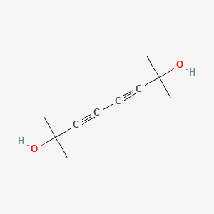 molecular formula C10H14O2 B1329538 2,7-Dimethylocta-3,5-diyne-2,7-diol CAS No. 5929-72-6