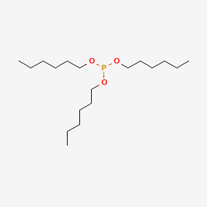 molecular formula C18H39O3P B1329542 Trihexyl phosphite CAS No. 6095-42-7