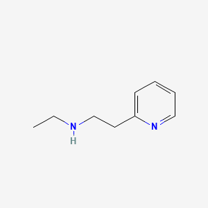 molecular formula C9H14N2 B1329547 N-Ethylpyridine-2-ethylamine CAS No. 6304-26-3