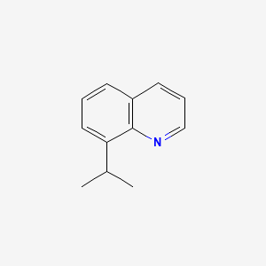 molecular formula C12H13N B1329555 8-(Isopropyl)quinoline CAS No. 6457-30-3