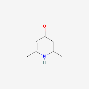 molecular formula C7H9NO B1329557 2,6-Dimethyl-4-Hydroxypyridine CAS No. 7516-31-6
