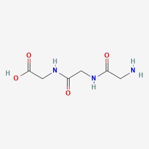 molecular formula C6H11N3O4 B1329560 Triglycine CAS No. 556-33-2