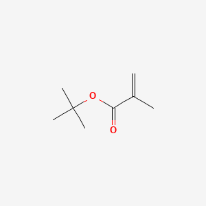 molecular formula C8H14O2 B1329562 叔丁基甲基丙烯酸酯 CAS No. 585-07-9