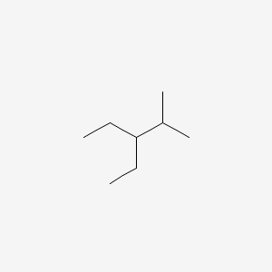 molecular formula C8H18 B1329564 3-Ethyl-2-methylpentane CAS No. 609-26-7