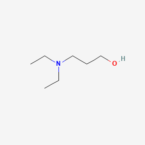 molecular formula C7H17NO B1329568 1-Propanol, 3-(diethylamino)- CAS No. 622-93-5