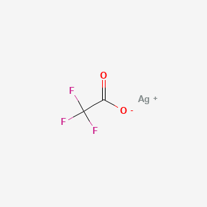molecular formula C2AgF3O2 B1329569 Silver trifluoroacetate CAS No. 2966-50-9