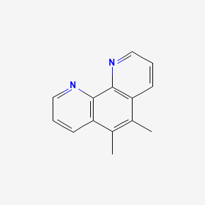 molecular formula C14H12N2 B1329572 5,6-Dimethyl-1,10-phenanthroline CAS No. 3002-81-1
