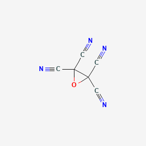 molecular formula C6N4O B1329579 Tetracyanoethylene oxide CAS No. 3189-43-3