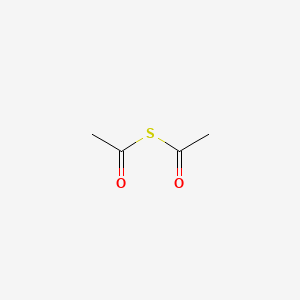 molecular formula C4H6O2S B1329581 Acetyl sulfide CAS No. 3232-39-1