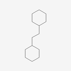 molecular formula C14H26 B1329587 1,2-Dicyclohexylethane CAS No. 3321-50-4