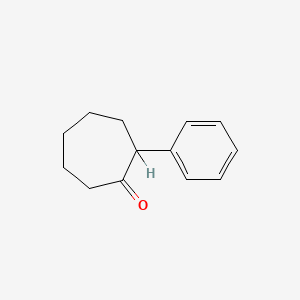 molecular formula C13H16O B1329588 2-Phenylcycloheptanone CAS No. 14996-78-2