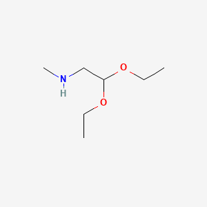 molecular formula C7H17NO2 B1329597 (2,2-Diethoxyethyl)methylamine CAS No. 20677-73-0