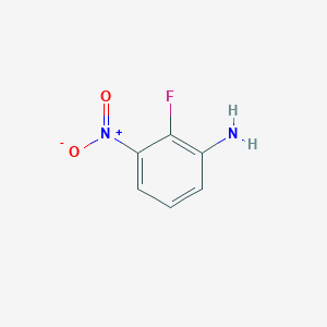molecular formula C6H5FN2O2 B1329601 2-Fluoro-3-nitroaniline CAS No. 21397-11-5