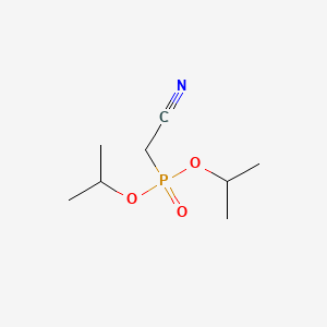 molecular formula C8H16NO3P B1329605 二异丙基（氰基甲基）膦酸酯 CAS No. 21658-95-7