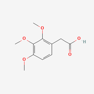 molecular formula C11H14O5 B1329616 2,3,4-Trimethoxyphenylacetic acid CAS No. 22480-91-7