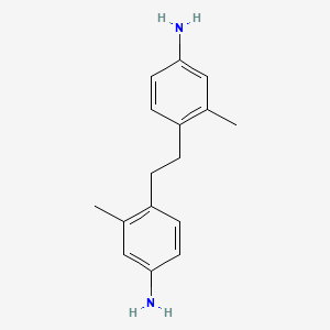 molecular formula C16H20N2 B1329621 4,4'-乙撑二-3-甲苯胺 CAS No. 22856-62-8