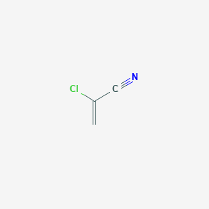 molecular formula C3H2ClN B132963 2-Chloroacrylonitrile CAS No. 920-37-6