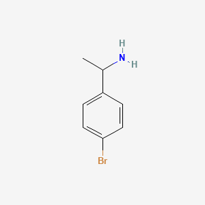 molecular formula C8H10BrN B1329632 1-(4-溴苯基)乙胺 CAS No. 24358-62-1