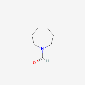 molecular formula C7H13NO B1329634 Hexahydro-1H-azepine-1-carbaldehyde CAS No. 25114-81-2