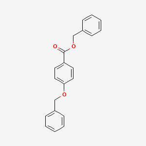 molecular formula C21H18O3 B1329641 Benzyl p-(benzyloxy)benzoate CAS No. 56442-22-9