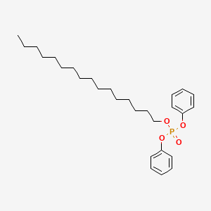 Phosphoric acid, hexadecyl diphenyl ester