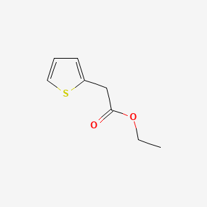 molecular formula C8H10O2S B1329650 Ethyl 2-thienylacetate CAS No. 57382-97-5