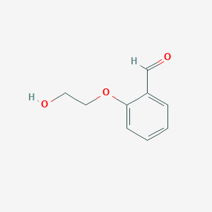 molecular formula C9H10O3 B1329651 2-(2-Hydroxyethoxy)benzaldehyde CAS No. 58214-97-4